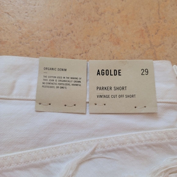 NWT Agolde Parker Vintage Cut Off Shorts 29 - Picture 9 of 9